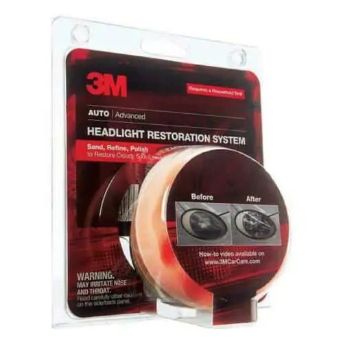 3M 39008 Headlight Lens Restoration System Kit