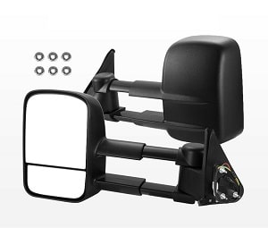 Extendable Towing Mirrors for Nissan Patrol