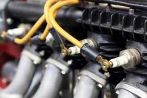 Car engine spark plugs