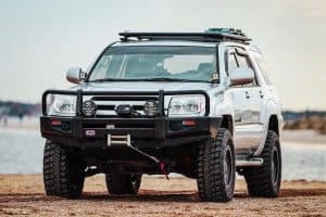 4WD with Spotlights and winch